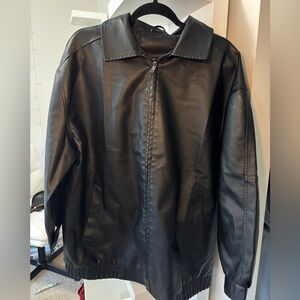 Women’s Black Leather Jacket